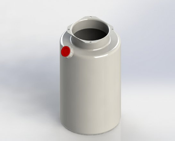 Бак масляний (гідробак) 8 л / Oil tank 8 lt / Plastic tank 8 lt