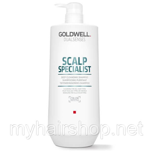 Шампунь глибокого очищення Goldwell Dualsenses Scalp Specialist Deep Cleansing Shampoo 1000 ml