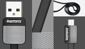 Кабель USB Remax Platinum micro USB Black (RC-044m) 