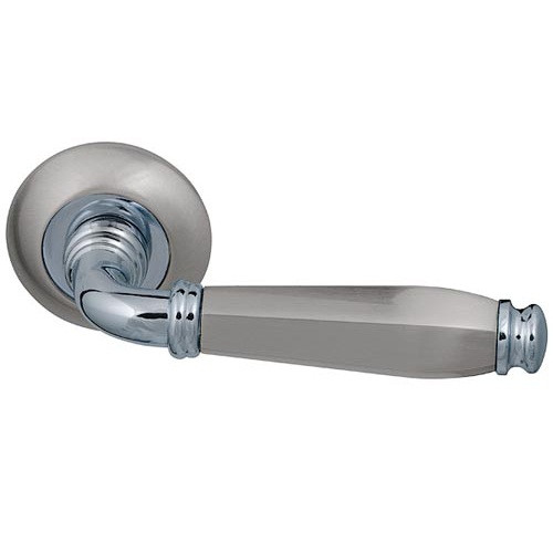 Дверні ручки  FUARO ENIGMAM SN/CP-3, фото 1