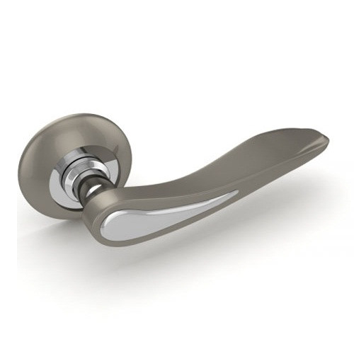 Дверні ручки  FUARO MELODYM SN/CP-3, фото 1