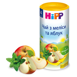 Дитячий чай із меліси та яблук HiPP в гранулах, 200 г