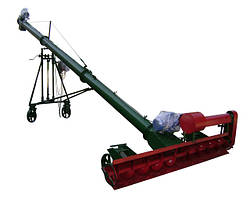 ШНЕКОВІ НАВАНТАЖУВАЧІ З ПІДБИРАЧЕМ.