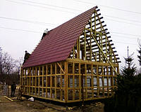 Як побудувати дачний будиночок своїми руками.