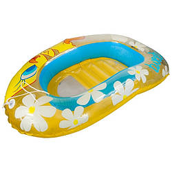 Круг для плавання Aqua-Speed дитячий Жовтий/змішувач Вініл (49873)