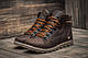 Черевики шкіряні зимові CAT Rider Nubuck Brown - фото 3 - id-p625370687