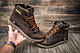 Черевики шкіряні зимові CAT Rider Nubuck Brown - фото 6 - id-p625370687