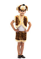 Детский карнавальный костюм Собачки коричневая меховой (3-7 лет)