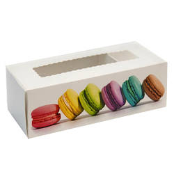 Упаковка для макаронс, цукерок і печива