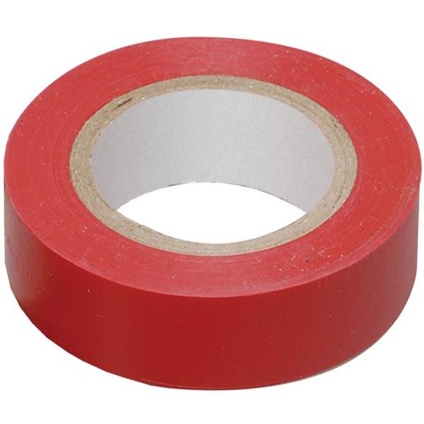 Ізолента PVC 0,13 mm x 19mm x 20 метрів, червона