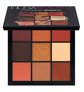 Тіні Huda Beauty OBSESSIONS PALETTE WARM BROWN (9 кольорів)