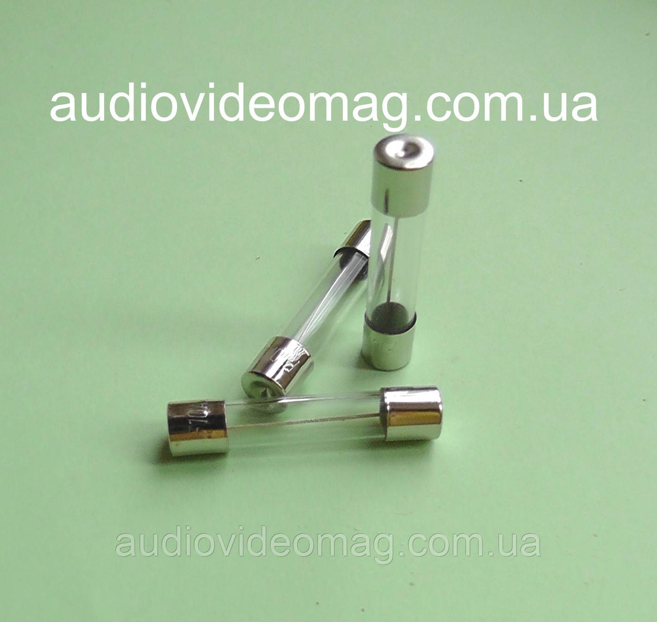 Запобіжник швидкий 6А 250V 6 х 30 мм, скляний, плавкий, фото 1