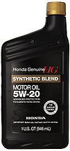 Масло Honda Synthetic Blend Motor Oil 5W20 0,946 л синтетичне 08798-9032
