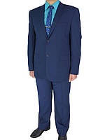 Чоловічий класичний костюм Legenda Class CB-186 # 1/5 синій в клітинку