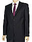 Классический мужской костюм Lamberty 79907 черного цвета, фото 2
