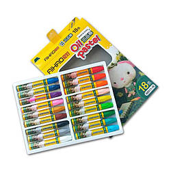 Пастель олійна (18 кольорів) Aihao "Oil Pastel"