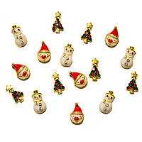 Новорічний декор для нігтів