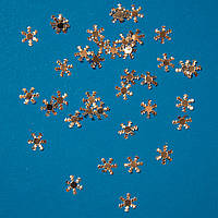 Сніжинки срібло уп.