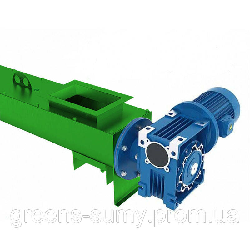 Шнековый транспортер в лотке 100 мм, 0,25кВт, 1 м - фото 1 - id-p621094970