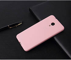 Чохол Meizu M5S силікон soft touch бампер світло-рожевий