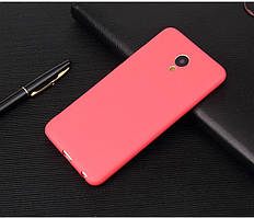 Чохол Meizu M5 Note силікон soft touch бампер червоний