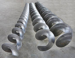 Сегмент шнека (спіраль шнекова без внутрішнього валу)