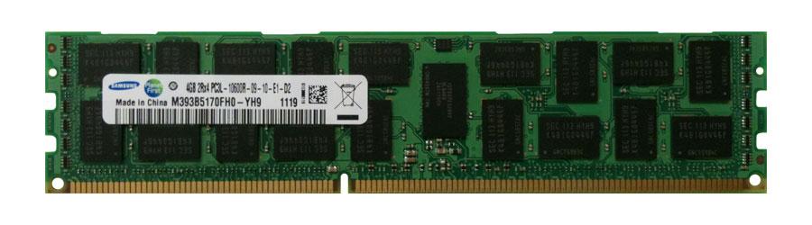 Модуль памяти Samsung, 4GB PC3-10600 DDR3-1333MHz M393B5170FHO-YH, ECC REG