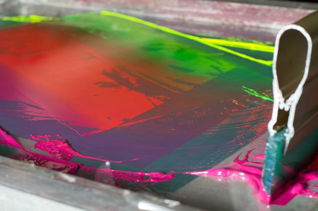 Шелкография на ткани Шелкография