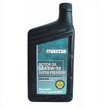 Масло Mazda Super Premium Motor Oil 5W30 0,946 л синтетичне 0000-77-5W30-QT