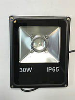 Світлодіодний лінзований прожектор SL-30Lens 30W 12-24V DC зелений IP65 Slim Код.59869, фото 4