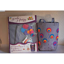 Набір для творчості Сумка з фетру Квіткова