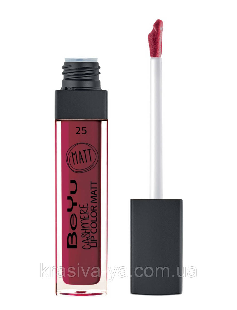 Блиск для губ матовий "Cashmere Lip Color Matt" 25 Berry Affair, 6.5 мл