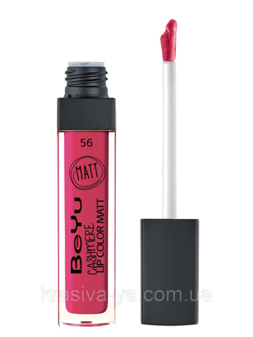 Блиск для губ матовий "Cashmere Lip Color Matt" 56 Red Vibrations, 6.5 мл