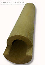 Утеплювач для труб Ø 21/50 з мінеральної вати (базальтового волокна)