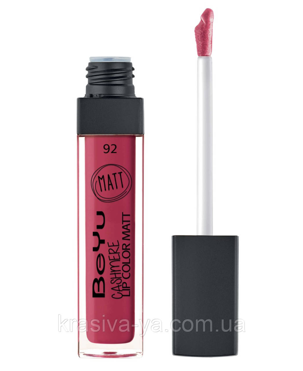Блиск для губ матовий "Cashmere Lip Color Matt" 85 Rose Romance, 6.5 мл