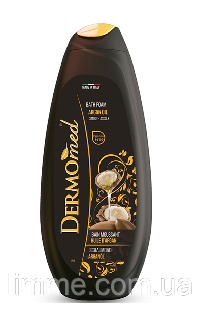 Зволожуючий гель для душу Арганова олія Dermomed Argan oil 650 ml.