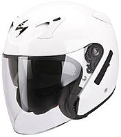 Открытый шлем Scorpion EXO-220 белый, 2XL