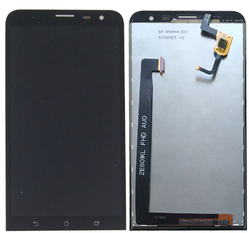 Дисплей (екран) для Asus ZenFone 2 Laser (ZE601KL) + тачскрін, чорний