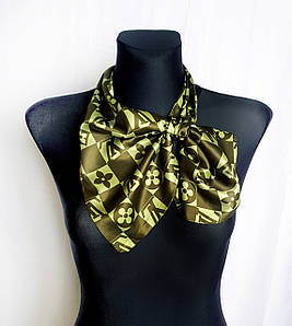Шийна хустка шовкова краватка