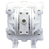 Пневматический мембранный насос WILDEN P1 (1/2"- 13 мм) пластиковый на болтах