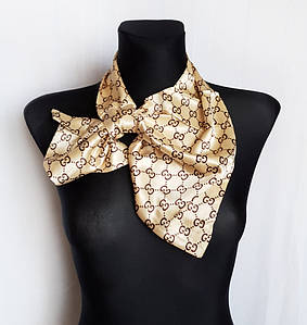 Шийна хустка шовкова краватку