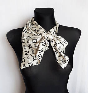 Шийна хустка краватка шовкова