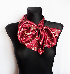 Шийна хустка шовкова краватка