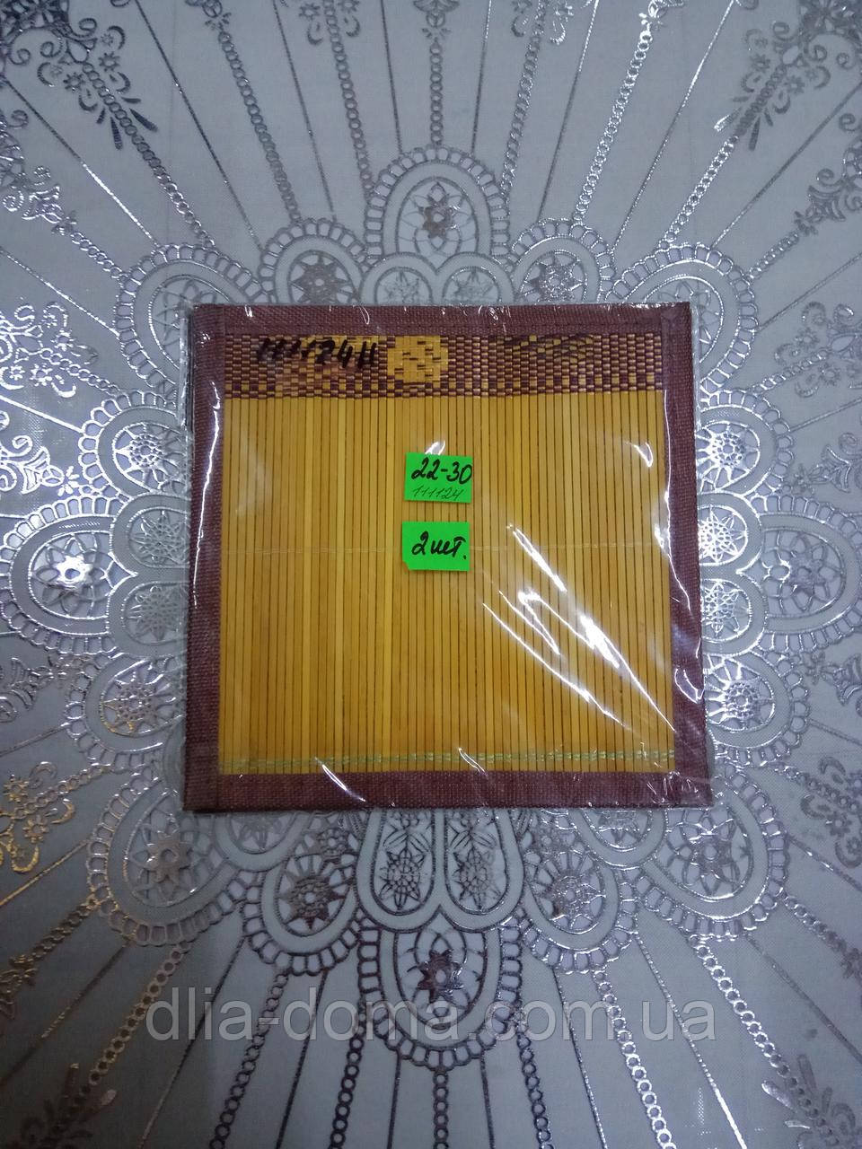 Серветка бамбукова 2 шт. 18х18, фото 1