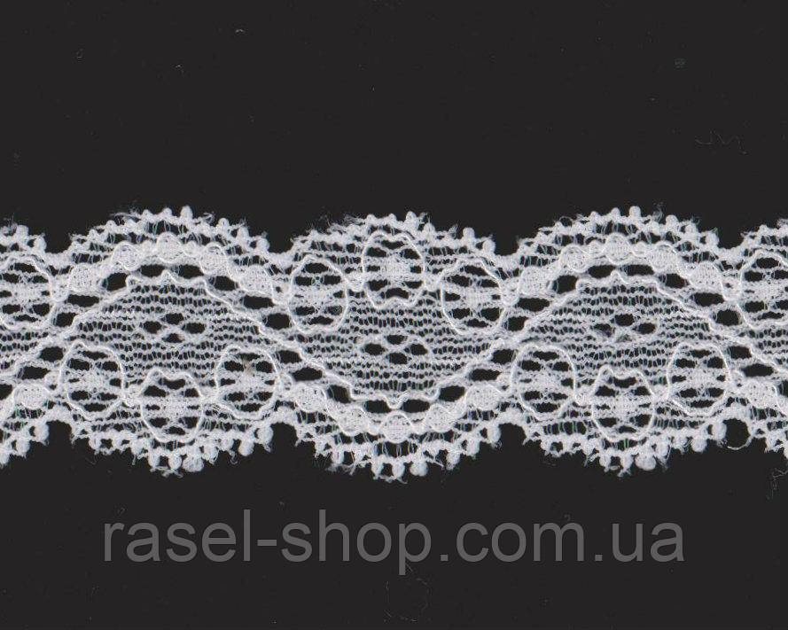 Мереживо No 2054-14 beyaz 2,5 см, фото 1