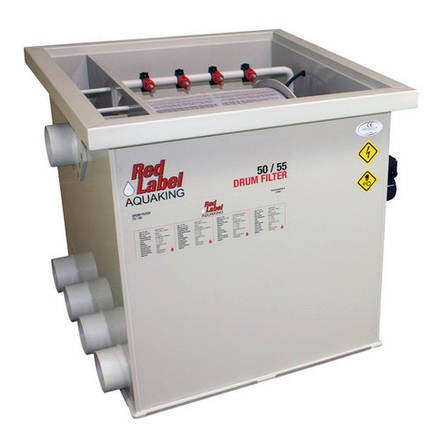 Барабанний фільтр для ставка (УЗВ) Aquaking Red Label Drum Filter 50/55, фото 1