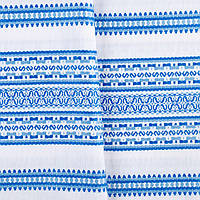 Декоративна тканина з українським орнаментом "Чикаго" ТД-35 (1/2) від 1 м/пог