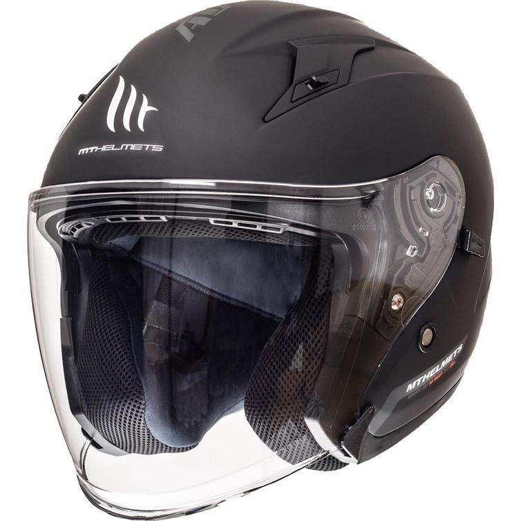 Мотошолом MT Avenue SV матовий чорний, S, фото 1