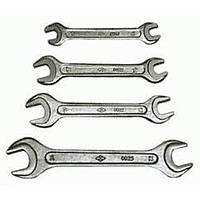 Ключі гайкові двосторонні з відкритим зевом