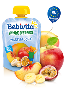 Фруктове пюре Bebivita Мультифрукт, 90 г